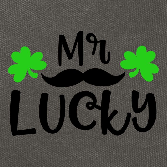 Mr Lucky Cute Gift Cotton Canvas Backpack