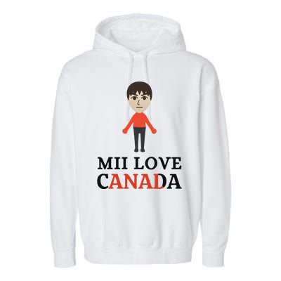 Mii Love Canada Garment-Dyed Fleece Hoodie