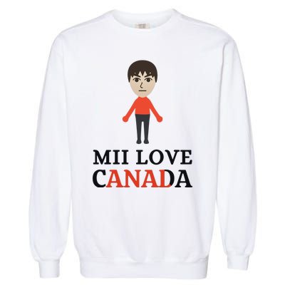 Mii Love Canada Garment-Dyed Sweatshirt