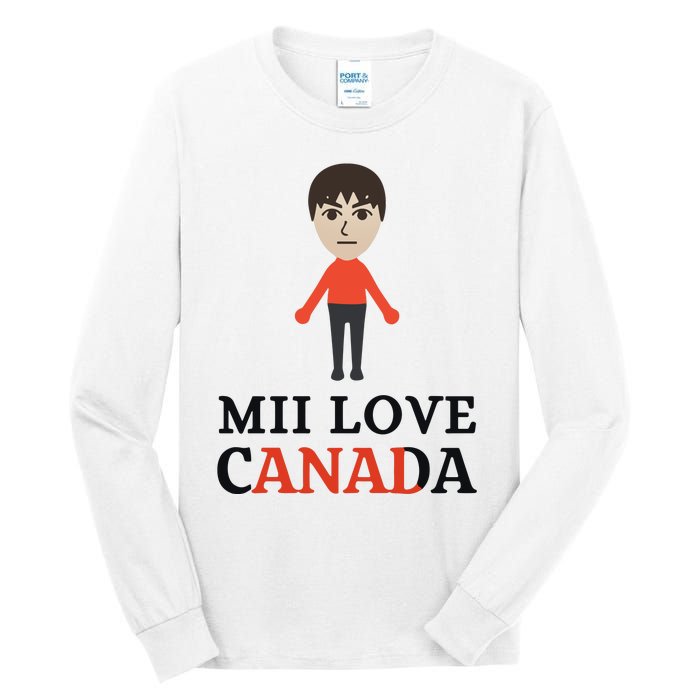 Mii Love Canada Tall Long Sleeve T-Shirt