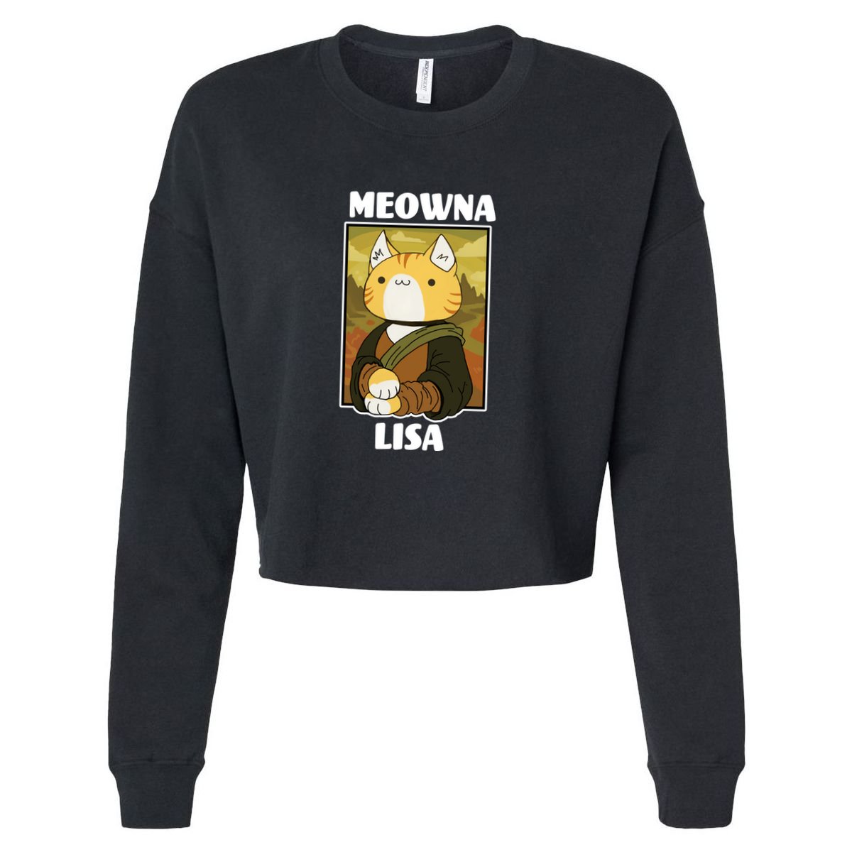 Meowna Lisa Cat Portrait Apron