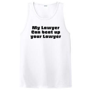 My Lawyer Can Beat Up Your Lawyer Funny Attorney Law School PosiCharge Competitor Tank