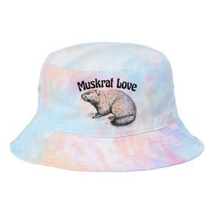 Muskrat Love Cute And Funny Unusual Family Pet Tie Dye Newport Bucket Hat