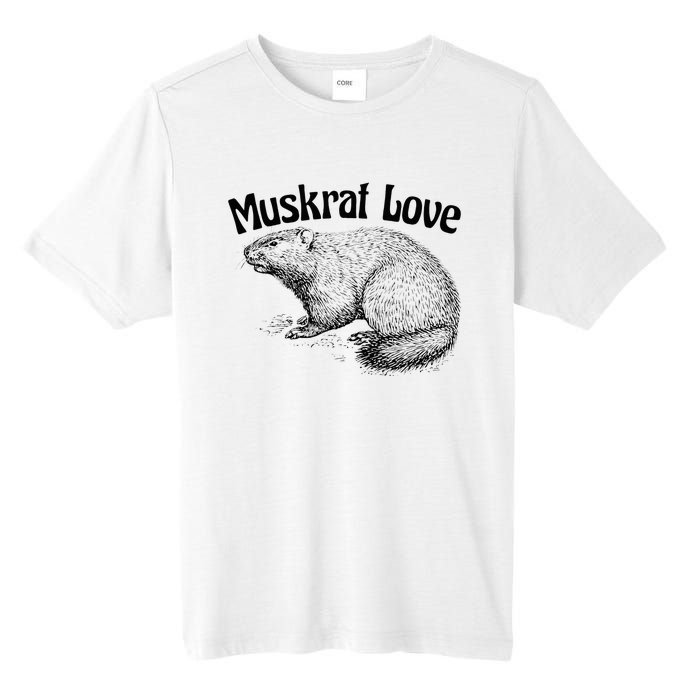 Muskrat Love Cute And Funny Unusual Family Pet Tall Fusion ChromaSoft Performance T-Shirt