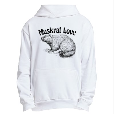 Muskrat Love Cute And Funny Unusual Family Pet Urban Pullover Hoodie