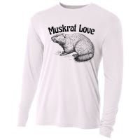 Muskrat Love Cute And Funny Unusual Family Pet Cooling Performance Long Sleeve Crew