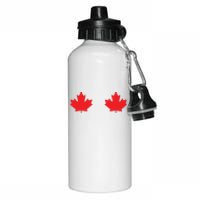 Maple Leaf Canada Day Canadian Flag Aluminum Water Bottle