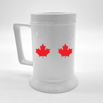 Maple Leaf Canada Day Canadian Flag Beer Stein