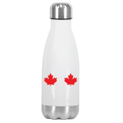 Maple Leaf Canada Day Canadian Flag Stainless Steel Insulated Water Bottle