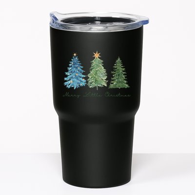 Merry Little Christmas Tree Holiday Tumbler