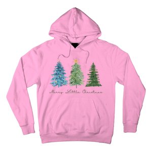 Merry Little Christmas Tree Holiday Hoodie