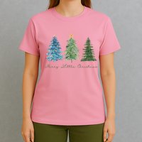 Merry Little Christmas Tree Holiday T-Shirt