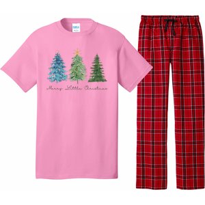 Merry Little Christmas Tree Holiday Pajama Set