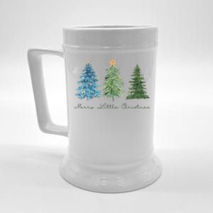 Merry Little Christmas Tree Holiday Beer Stein