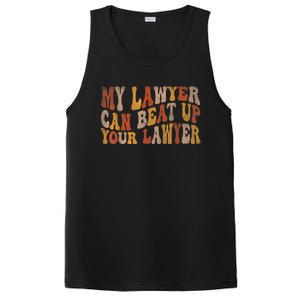 My Lawyer Can Beat Up Your Lawyer Funny Lawyer Graduation PosiCharge Competitor Tank