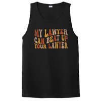 My Lawyer Can Beat Up Your Lawyer Funny Lawyer Graduation PosiCharge Competitor Tank