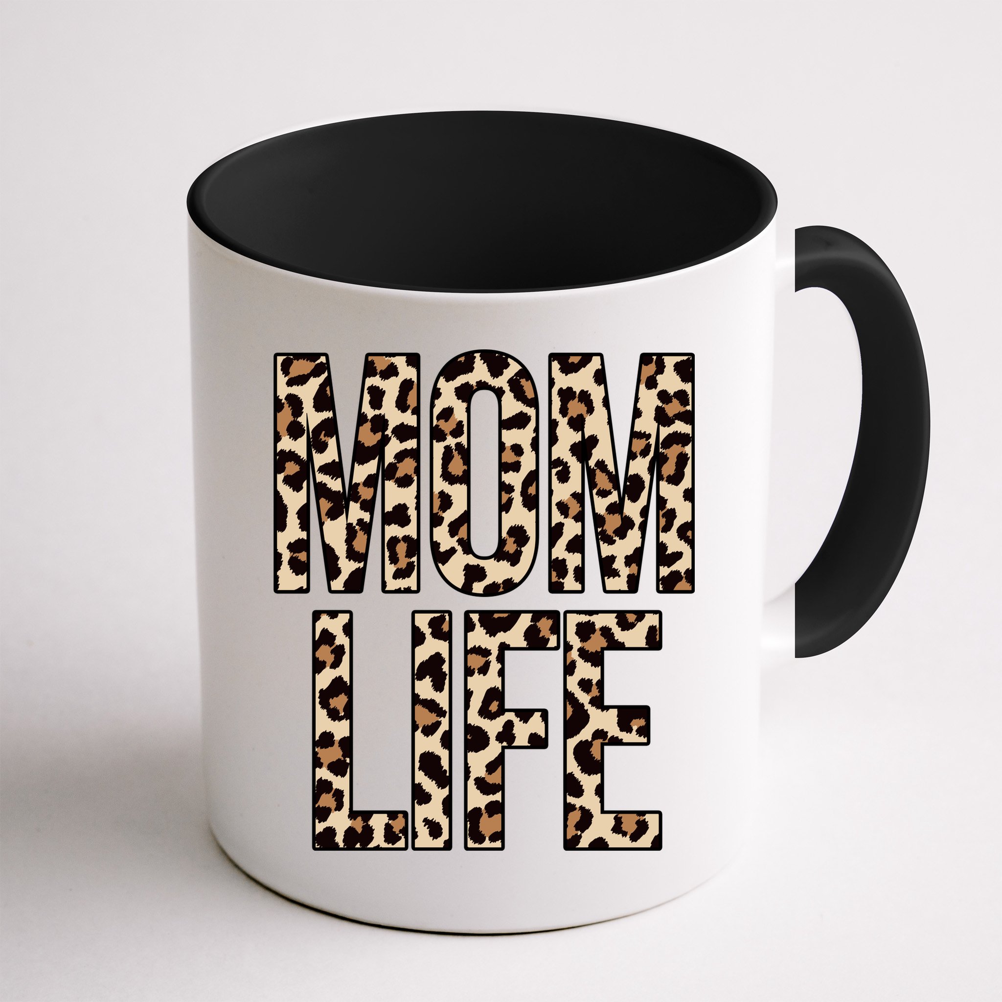 Mom Life Cheetah Print Cute Mother's Day Gift Mug
