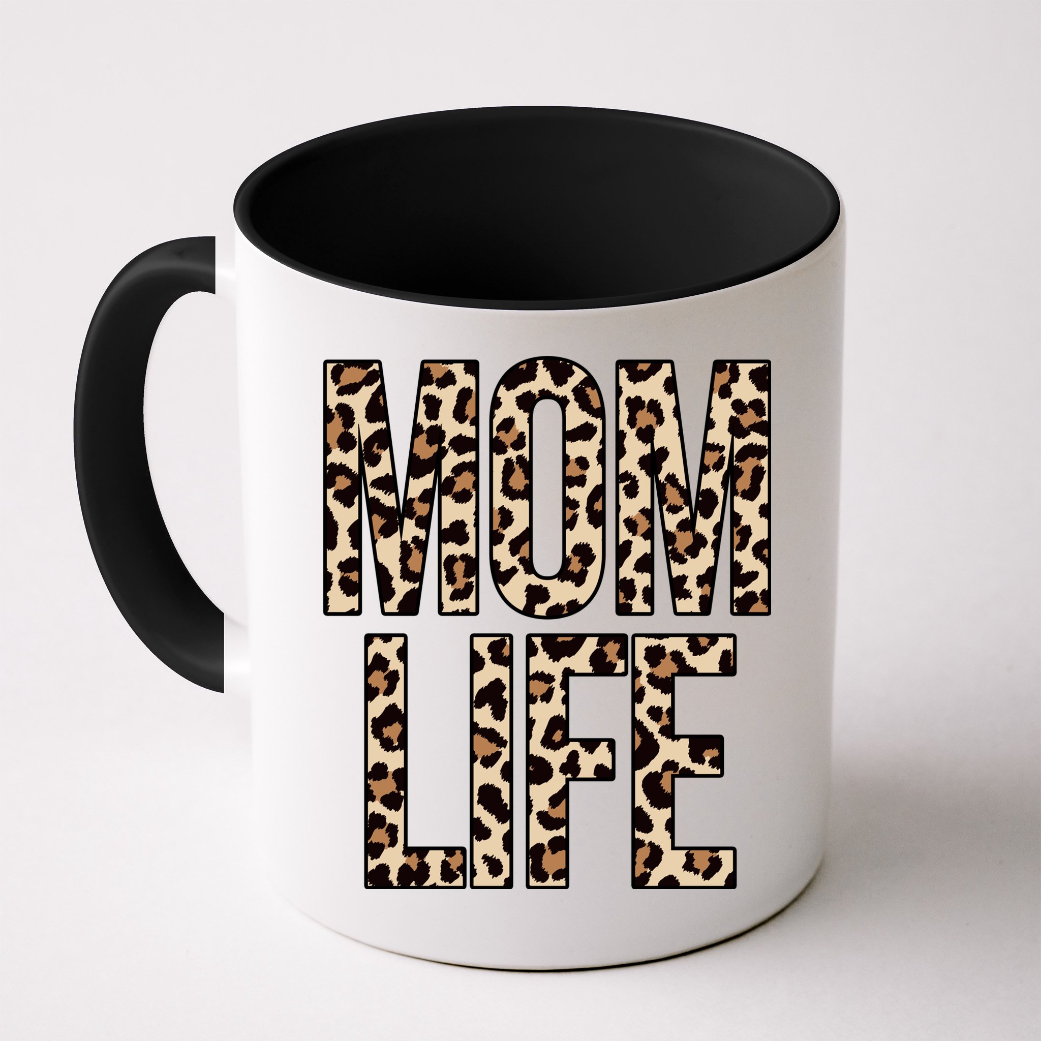 Mom Life Cheetah Print Cute Mother's Day Gift Mug