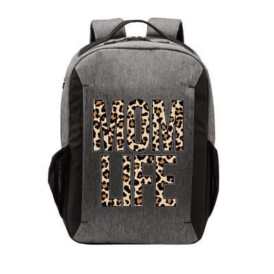 Mom Life Cheetah Print Cute Mother's Day Gift Vector Backpack