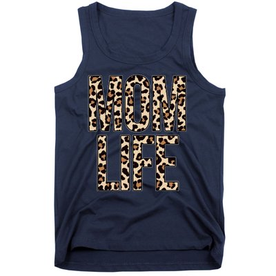 Mom Life Cheetah Print Cute Mother's Day Gift Tank Top