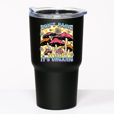 Mushroom Lover Dont Panic Its Organic Psychedelic Groovy Tumbler