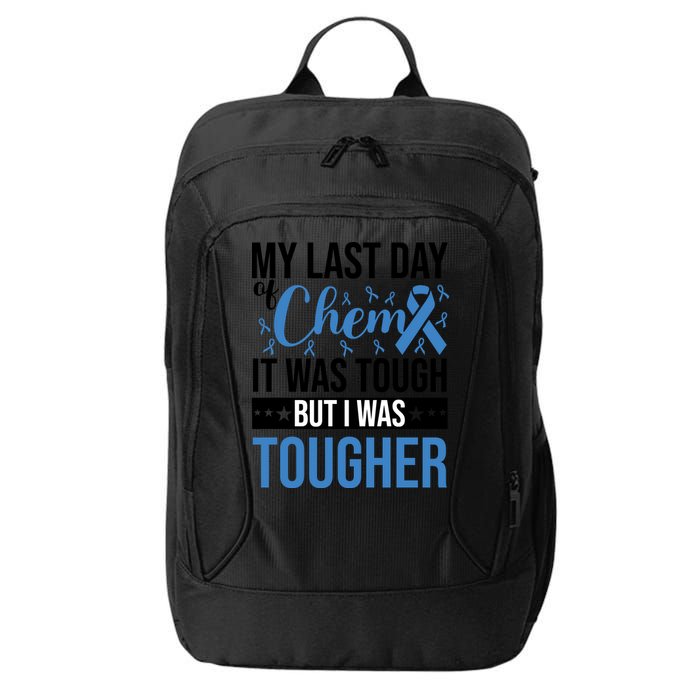 My Last Day Of Chemo Colon_black City Backpack