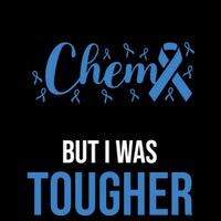 My Last Day Of Chemo Colon_black Drawstring Bag
