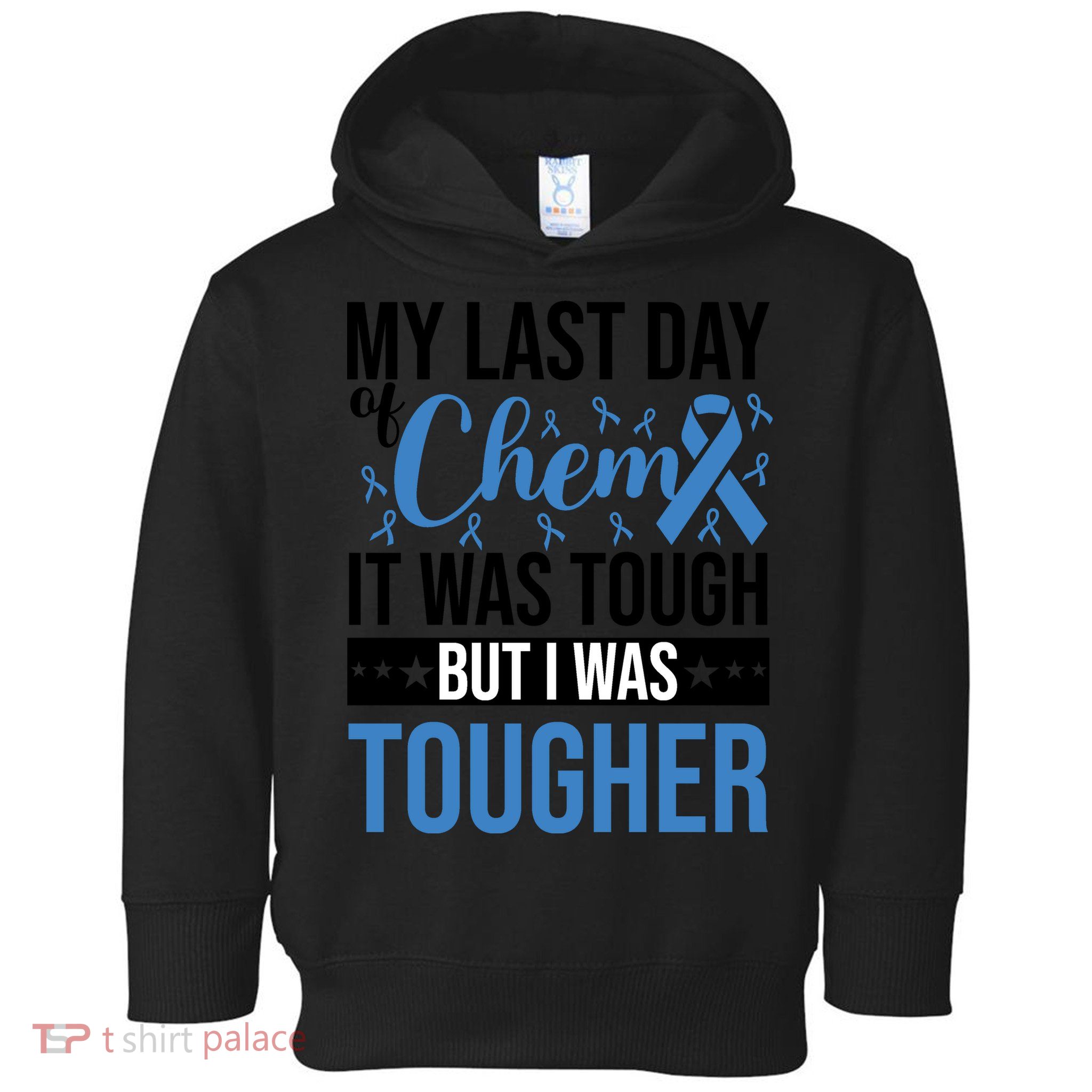 My Last Day Of Chemo Colon_black Toddler Hoodie