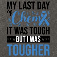 My Last Day Of Chemo Colon_black Cotton Canvas Backpack