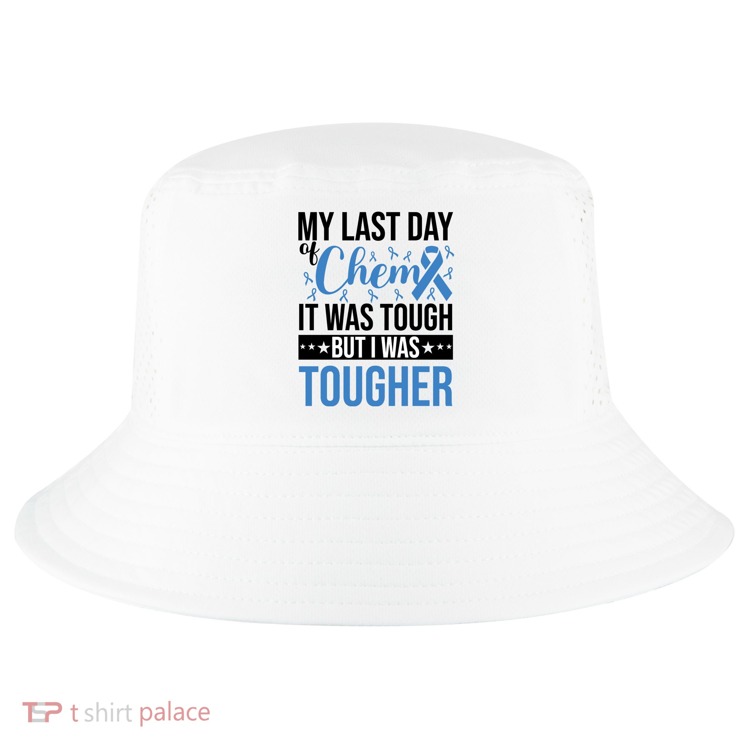 My Last Day Of Chemo Colon_black Cool Comfort Performance Bucket Hat