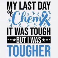 My Last Day Of Chemo Colon_black Garment-Dyed Sweatshirt