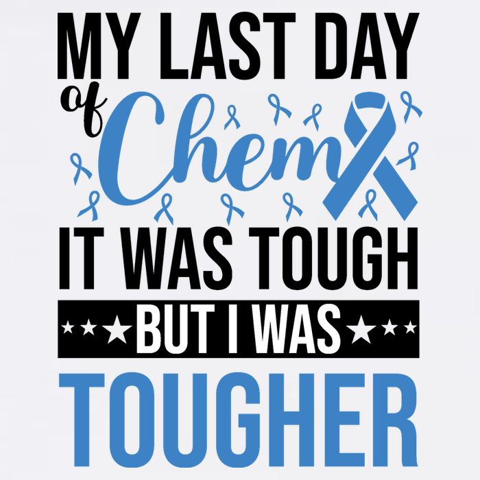 My Last Day Of Chemo Colon_black Garment-Dyed Sweatshirt