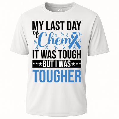 My Last Day Of Chemo Colon_black Performance Shirt