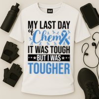 My Last Day Of Chemo Colon_black Performance Shirt