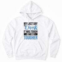 My Last Day Of Chemo Colon_black Hoodie