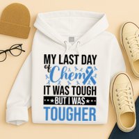 My Last Day Of Chemo Colon_black Hoodie
