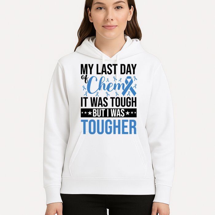 My Last Day Of Chemo Colon_black Hoodie