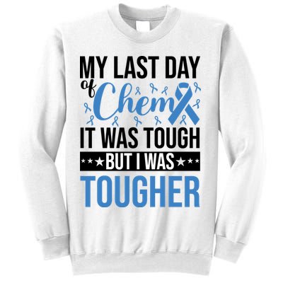 My Last Day Of Chemo Colon_black Sweatshirt