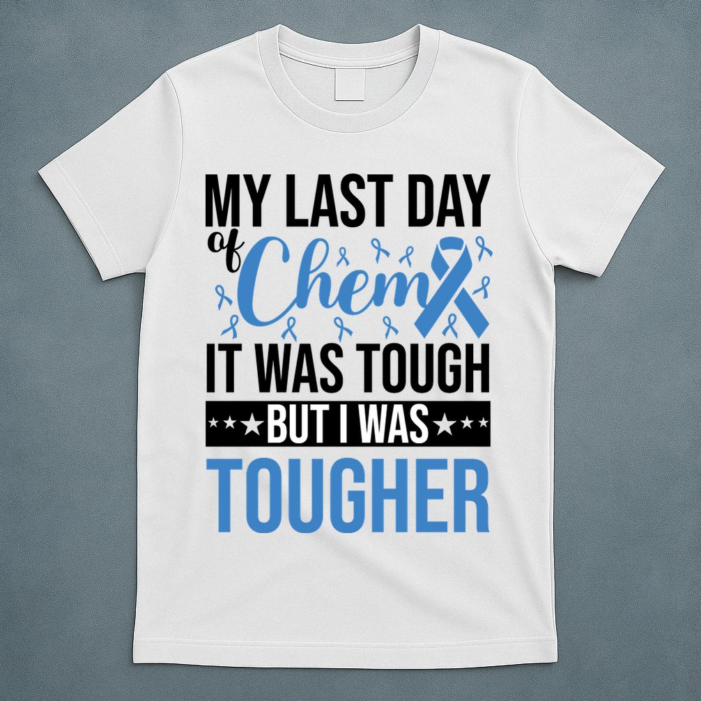 My Last Day Of Chemo Colon_black T-Shirt
