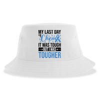 My Last Day Of Chemo Colon_black Sustainable Bucket Hat