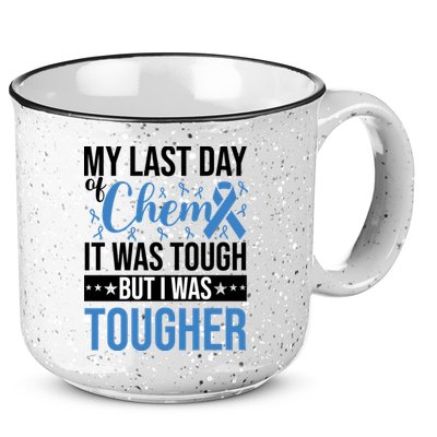 My Last Day Of Chemo Colon_black 15oz Campfire Ceramic Mug