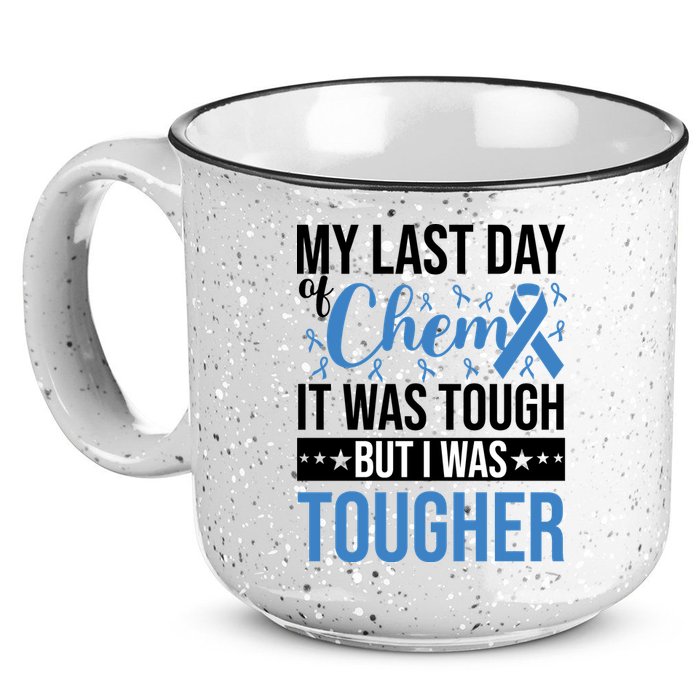 My Last Day Of Chemo Colon_black 15oz Campfire Ceramic Mug