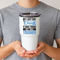 My Last Day Of Chemo Colon_black Tumbler
