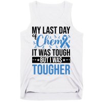 My Last Day Of Chemo Colon_black Tank Top