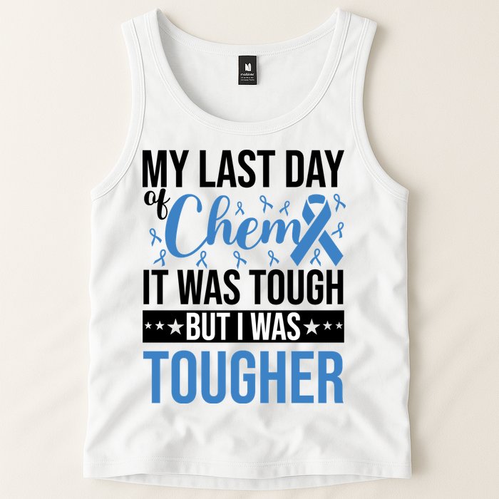 My Last Day Of Chemo Colon_black Tank Top