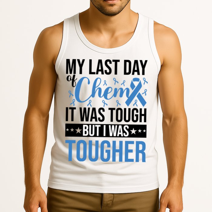 My Last Day Of Chemo Colon_black Tank Top