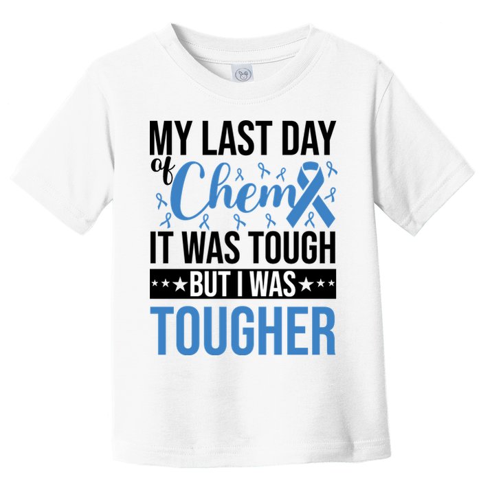 My Last Day Of Chemo Colon_black Toddler T-Shirt