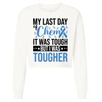 My Last Day Of Chemo Colon_black Cropped Pullover Crew