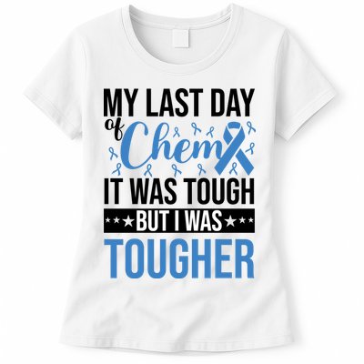 My Last Day Of Chemo Colon_black Womens T-Shirt