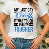 My Last Day Of Chemo Colon_black Womens T-Shirt